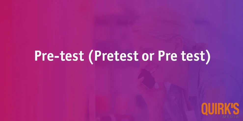预测试Pre-test有什么作用?